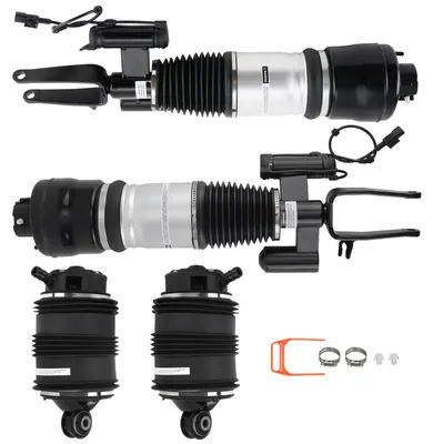 Produktbild von 2X Federbeine Vorne + 2X Luftbalg Hinten For Mercedes E-Klasse W211 S211 4Matic