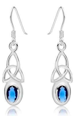 Immagine prodotto di Orecchini da donna in argento sterling 925 con motivo celtico