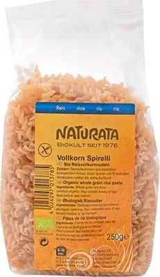 Produktbild von Naturata Reis Vollkorn Spirelli 250g