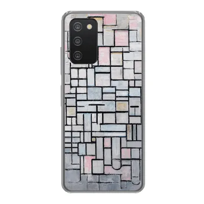 Produktbild von MuchoWow® Handyhülle Schutzhülle Hülle für Samsung Galaxy A53 5G Komposition 6 - Mondrian - Kunst Silikon Softcase Handy Hülle - Schutzabdeckung