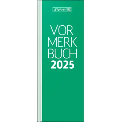 Produktbild von Vormerkbuch 785 11x29,7cm 1 Tag/Seite Deckenband grün 2025