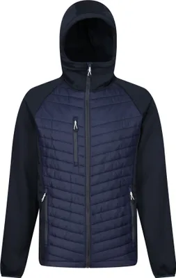 Produktbild von Regatta - Hybridná pánska bunda "Navigate" RG9341 (3XL) (Navy blue/Slate grey)
