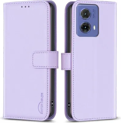 Produktbild von Motorola Moto G85 Hülle - BINFEN Klapphülle - Lavendel
