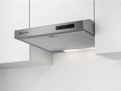 Image de Hotte visière 60cm 272m3/h gris - Electrolux - EFU216S -