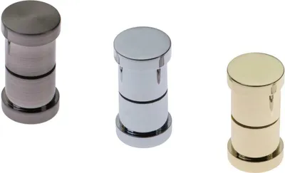 Produktbild von Ø30mm Duschtürknopf Duschtürgriff Duschtüre Dusche Türknopf Türgriff Griff E Chrom