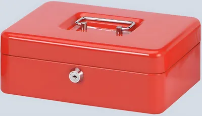 Produktbild von MAUL Geldkassette Muldeneinsatz 19 x 25 x 9 cm rot