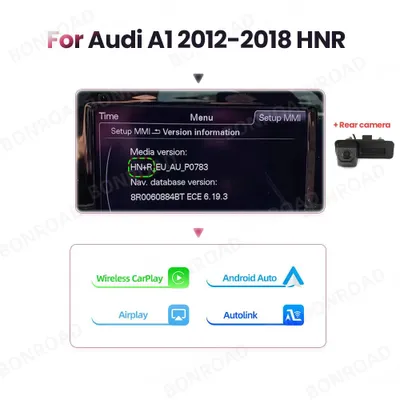Zdjęcie produktu dla Bezprzewodowy interfejs CarPlay dla Audi A1 Q3 – adapter Android Auto z funkcją Mirror Link i Bluetooth