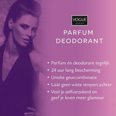 Obrázek produktu pro Vogue Charming parfémový deodorant 150 ml - 1 kus