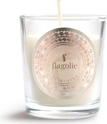 Produktbild von Flagolie Mała sojowa świeca zapachowa Szarlotka, 70g