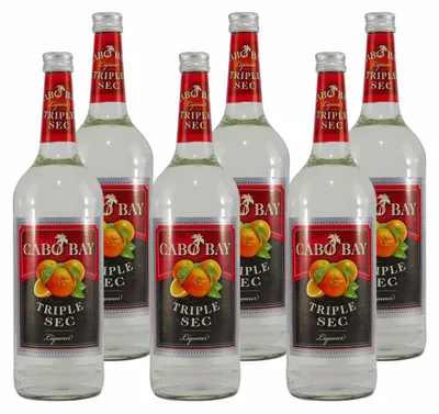 Produktbild von Cabo Bay Triple Sec Liqueur (6 x 1,0L)