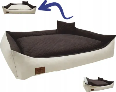 Produktbild von Odolplusz XXL - Hundebett - Hundekissen - Hundesofa mit Wendekissen 120x85cm