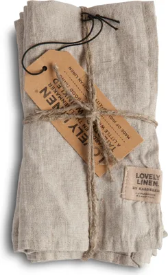 Produktbild von Lovely Linen Linen Misty Serviette Leinen meadow (1 Stück)