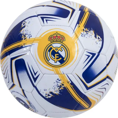 Immagine prodotto di Real Madrid CF - Calcio a turbina TA12733 (5) (Bianco/Giallo/Blu)