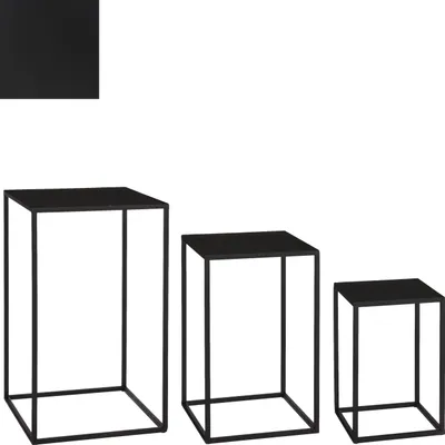 Produktbild von Mica Beistelltisch Quinty Ø 30 x H 50 cm schwarz