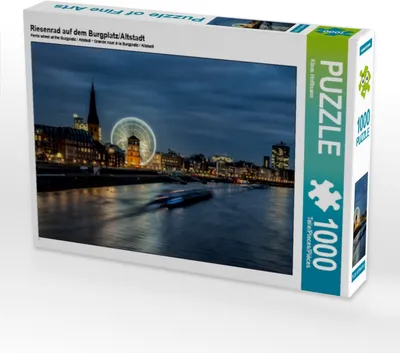 Produktbild von Calvendo Riesenrad auf dem Burgplatz/Altstadt 1000 Teile Puzzle quer 640x480mm, Hoffmann Klaus; 7360972