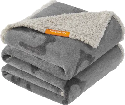 Produktbild von FEANDREA XL Wasserdichte Hundedecke, Sherpa TPU-Folie Flanell, wasserdicht für Haustier