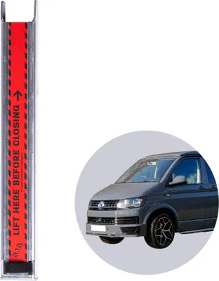 Obrázek produktu pro 040 Parts Podpěra zadních dveří BREIT – kompatibilní s příslušenstvím pro VW T5, T6, T7 Transporter nebo Multivan – podpěra zadních dveří