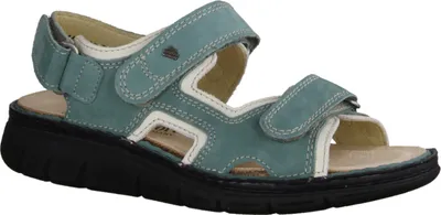 Obrázek produktu pro Finn Comfort Wanaka-Soft dámské sandály, Icegreen/Latte, kůže, Classic - Marken Finn Comfort, Grün, leder (nubuk/setta))