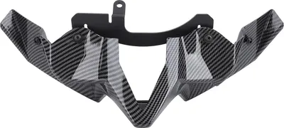 Produktbild von Motorrad nackter Frontspoiler, erhöhte Fahrstabilität, Abtrieb, aerodynamischer Flügel für Z900 2020–2024, Kohlefaser-Stil