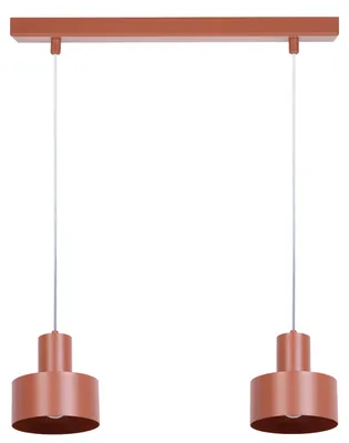 Zdjęcie produktu dla Lampa wisząca RIF ceglana 2xE27x15W metal wym:70x42x15cm IP20 Sigma Lighting