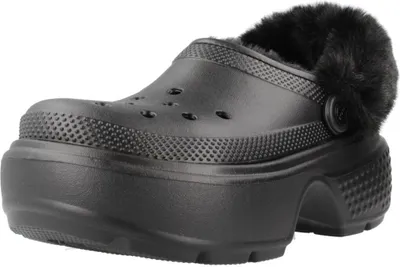 Image de Crocs Stomp Lined Clog Couleur Noir