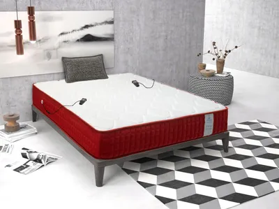 Viskoelastische Matratze 90x180 cm, 25 cm hoch, wendbar