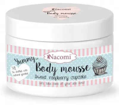 Immagine prodotto di Nacomi Mousse corpo Cupcake al lampone, 180 ml