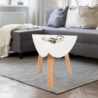 Produktbild von Design Beistelltisch WHIZAZ 60cm weiss