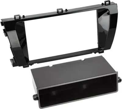 Image de Adaptateur de façade 2-DIN pour Toyota Corolla 2014-> > noir