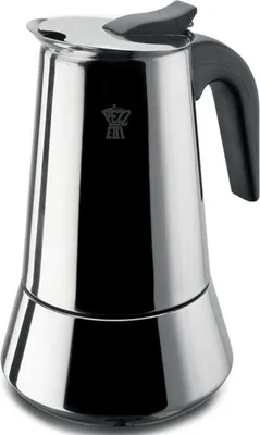 Immagine prodotto di Caffettiera espresso Pezzetti Steelexpress 10 tazze in acciaio inox a induzione