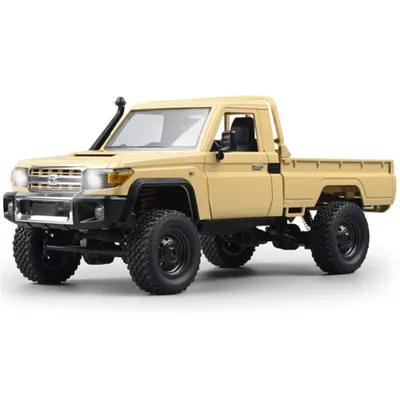 Obrázok produktu pre MNRC MN82 RTR 1/12 2.4G 4WD RC Car - Land Cruiser LC79 Rock Crawler s LED svetlom - terénne vozidlo na lezenie a dobrodružstvo, žlté, 1 batéria