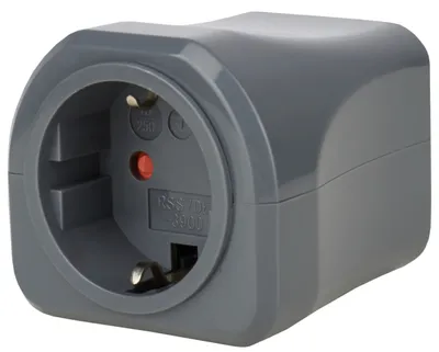 Produktbild von Brennenstuhl Reisestecker-Set mit 10A Sicherung, 1508160