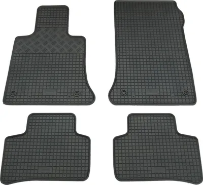 Produktbild von Rigum Gummi Fußmatten Set für Mercedes GLK X 204, Bj. 10/2008-6/2015