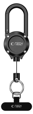 Immagine prodotto di Laccetto antifurto per cellulare con cordino retrattile, Tech-Protect ATH02 UrbanLoop, nero