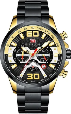 Immagine prodotto di Orologio Mini Focus NO-23881 - Nero e Oro KP23881