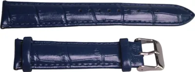 Immagine prodotto di Cinturino per orologio, blu scuro, lucido, 20 mm