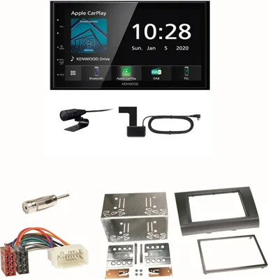 Produktbild von Kenwood DMX5020DABS Android Auto CarPlay Einbauset für Suzuki Swift Sport EZ MZ
