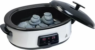 Image de Kit de massage à 23 pierres chaudes