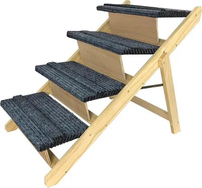 Produktbild von Famanu Hundeleiter Faltbar - 2-in-1 Design - 65 cm hoch