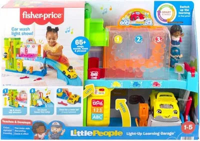 Image de Little People Apprentissage du garage Multicolore One Size
