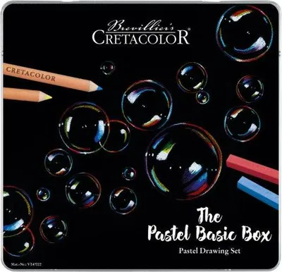 Produktbild von Brevillier's CRETACOLOR The Pastel Basic Pastellstifte farbsortiert, 1 Set