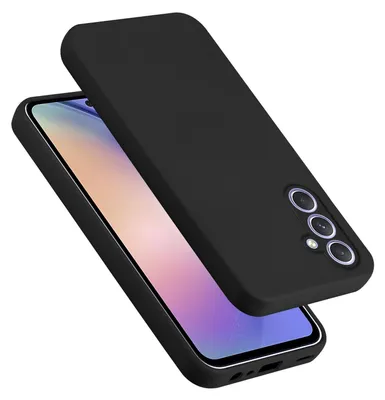 Produktbild von Cadorabo Hülle für Samsung Galaxy A54 5G Hülle Silikon Handyhülle Case aus flüssigem Silikon, Kratzfeste und stoßfeste Schutzhülle für Samsung Galaxy A54 5G
