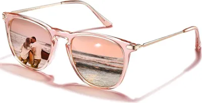 Produktbild von Damen Sonnenbrille Polarisiert UV 400 Schutz Blaulichtfilter Acetat-Rahmen