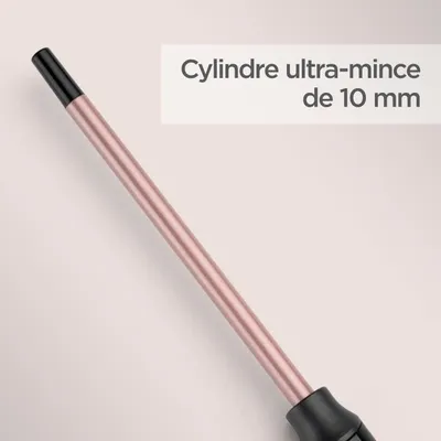 Image de Boucleur Manuel BABYLISS C449E, Diamètre 10mm, Chauffe Ultra-Rapide, 6 Températures 160°C à 210°C