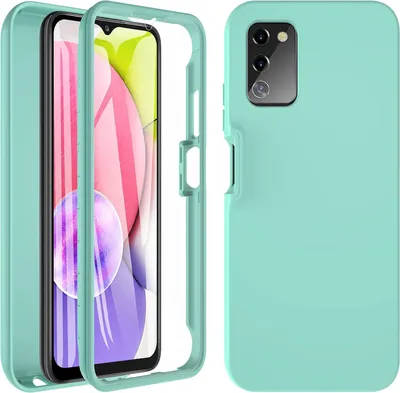 Produktbild von Bumper Case Für Samsung Galaxy A03S Türkis + Displayschutz Sm-A037F