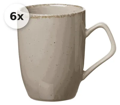 Produktbild von Becher 6er Set Casa grau