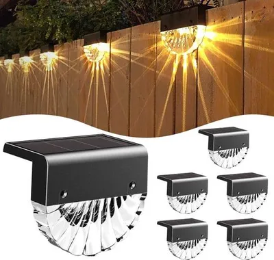Image de Lampes solaires pour jardin, alimentées par énergie solaire, étanches, décoratives et ne consommant aucune énergie, lot de 6