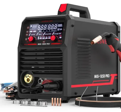 Imagen del producto de Máquina de soldar MIG MAG 185A, 230V, multifunción, portátil