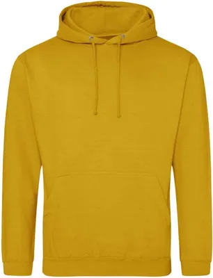 Imagen del producto de Awdis - Sudadera con capucha "College" uni para hombre/mujer, modelo PC4207 (talla 2XL) (color mostaza)
