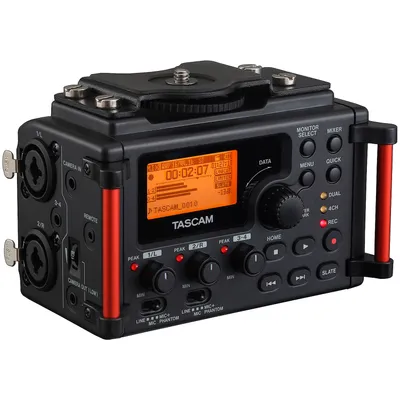 Produktbild von Tascam DR-60DMKII, 10000 Ohm, 10 dBV, 92 dB, 0,02%, 20 - 40000 Hz, 64 dB